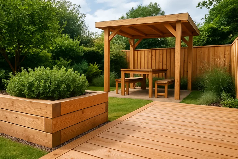 Douglashout toepassen in tuin en terras – een praktische gids